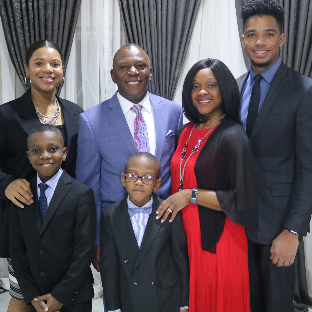 Pastor Ike Akabogu and family